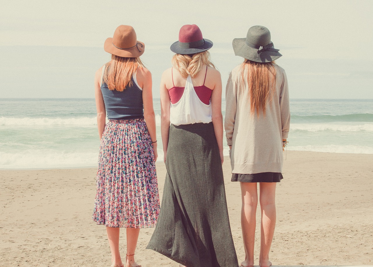 Friends on Beach